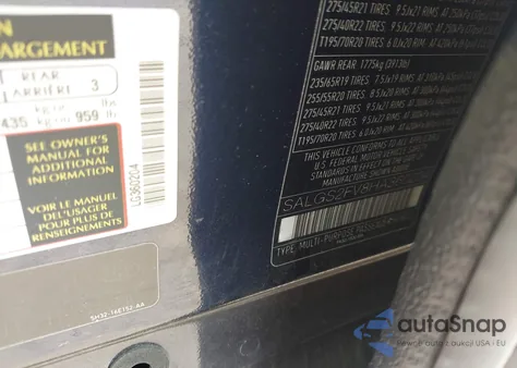 2017 Land Rover Range Rover 3.0L V6 Supercharged Hse from USA, damaged, VIN SALGS2FV8HA360204